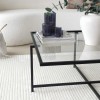 Hanah Home Coffee Table Sun S409 Black