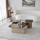 Coffee Table Set Jazz - Beige, Bronze Beige
Bronze Hanah Home Coffee Table Set Jazz - Beige, Bronze Beige
Bronze