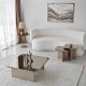 Coffee Table Set Jazz - Beige, Bronze Beige
Bronze Hanah Home Coffee Table Set Jazz - Beige, Bronze Beige
Bronze