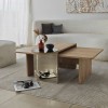 Coffee Table Set Luna 2 - Bronzie, Sapphire Oak Bronzie
Saphhire Oak