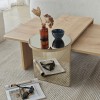 Coffee Table Set Luna 2 - Bronzie, Sapphire Oak Bronzie
Saphhire Oak