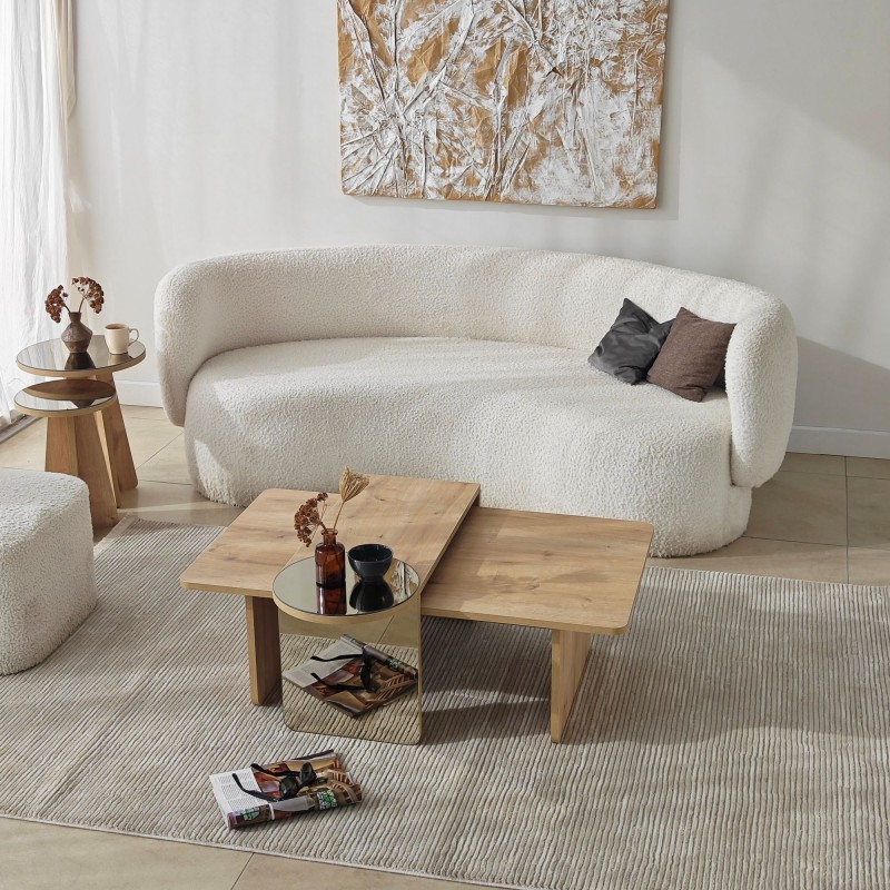 Coffee Table Set Luna 4 - Bronzie, Sapphire Oak Bronzie
Saphhire Oak