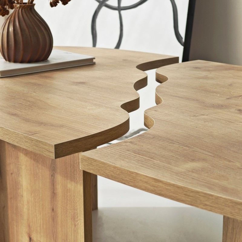 Coffee Table Missisipi - Sapphire Oak Sapphire Oak