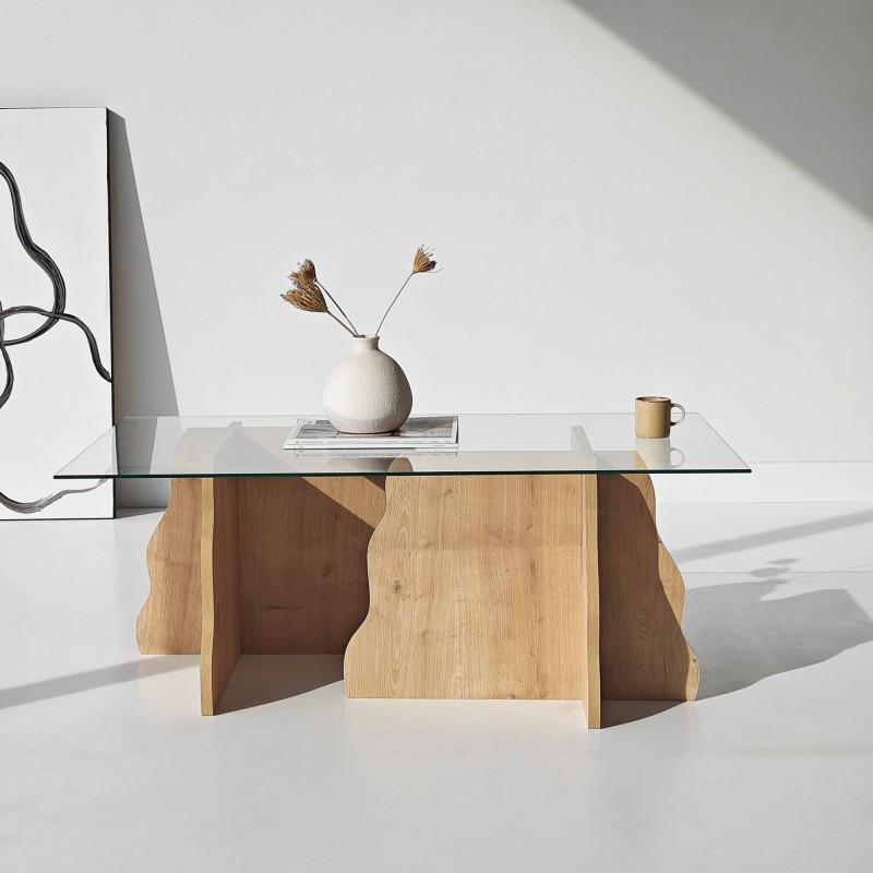 Coffee Table Canyon - Sapphire Oak, Transparent Sapphire Oak
Transparent