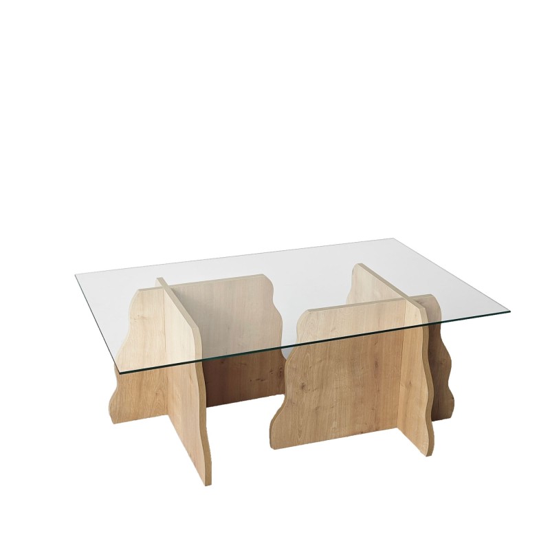 Coffee Table Canyon - Sapphire Oak, Transparent Sapphire Oak
Transparent