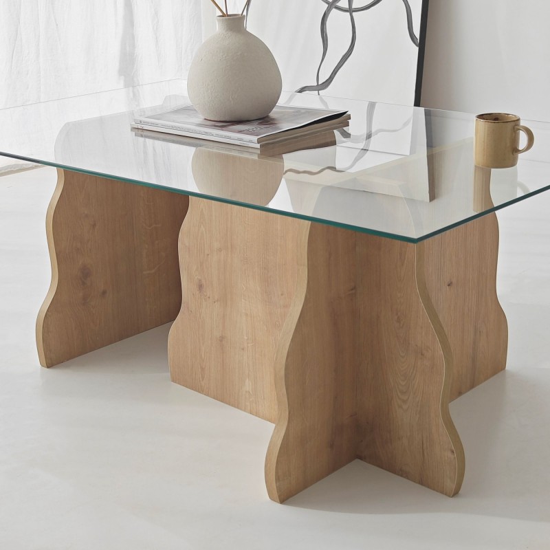 Coffee Table Canyon - Sapphire Oak, Transparent Sapphire Oak
Transparent