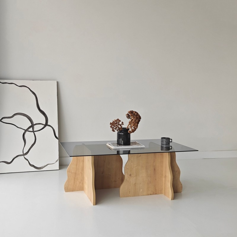 Coffee Table Canyon - Sapphire Oak, Fume Sapphire Oak
Fume