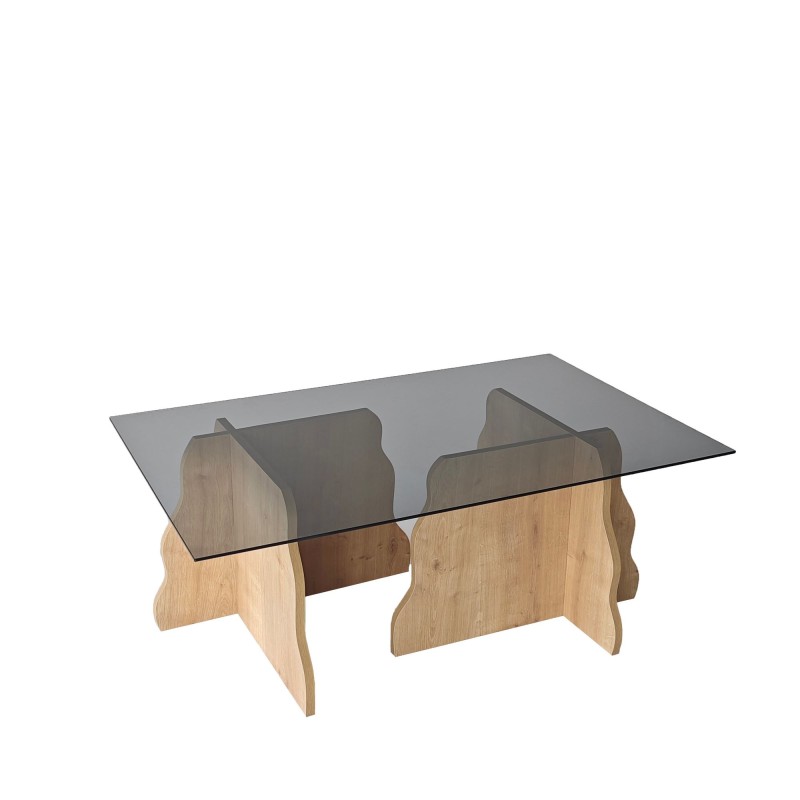 Coffee Table Canyon - Sapphire Oak, Fume Sapphire Oak
Fume