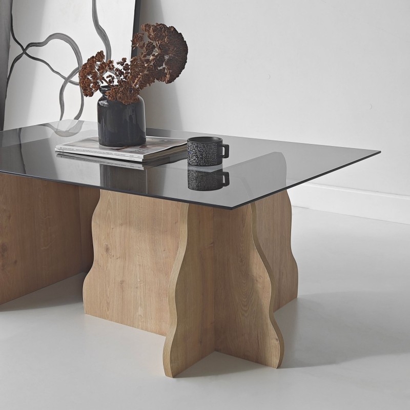 Coffee Table Canyon - Sapphire Oak, Fume Sapphire Oak
Fume