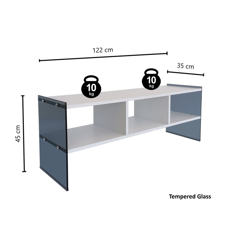 TV Stand TV401 White
Fume