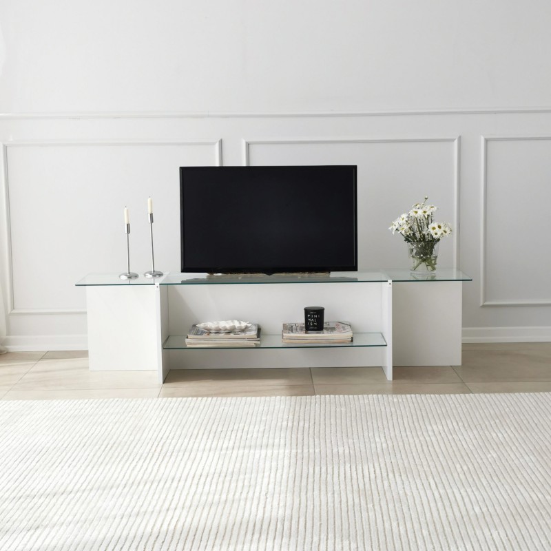 TV Stand Escape TV - White White