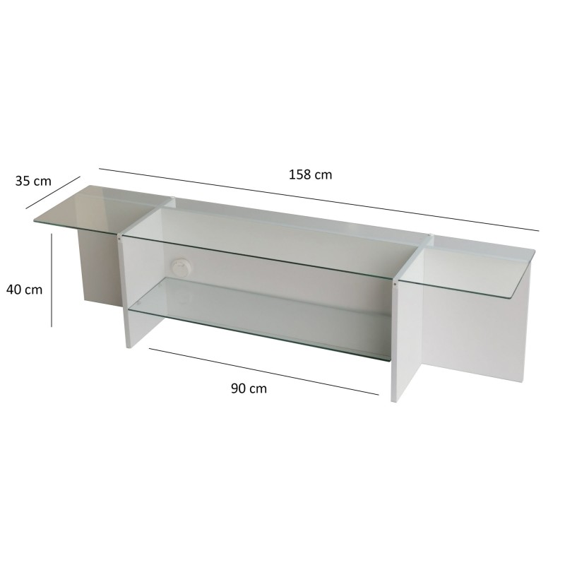TV Stand Escape TV - White White