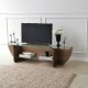 Έπιπλο Τηλεόρασης - Lily TV - Χρώμα Καρυδί - 158x35x40εκ Έπιπλο Τηλεόρασης - Lily TV - Χρώμα Καρυδί - 158x35x40εκ