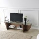 Έπιπλο Τηλεόρασης - Lily TV - Χρώμα Καρυδί - 158x35x40εκ Έπιπλο Τηλεόρασης - Lily TV - Χρώμα Καρυδί - 158x35x40εκ