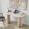 Study Desk Infini - Travertine Travertine