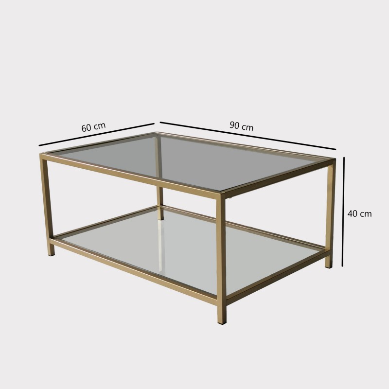 Coffee Table Astro Gold