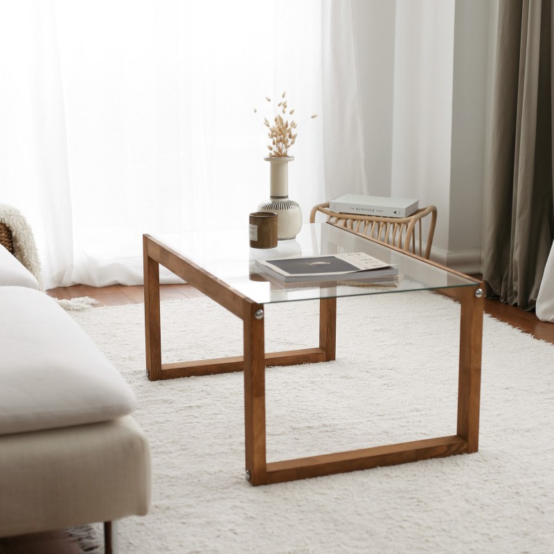 Coffee Table Via - Wooden Wooden