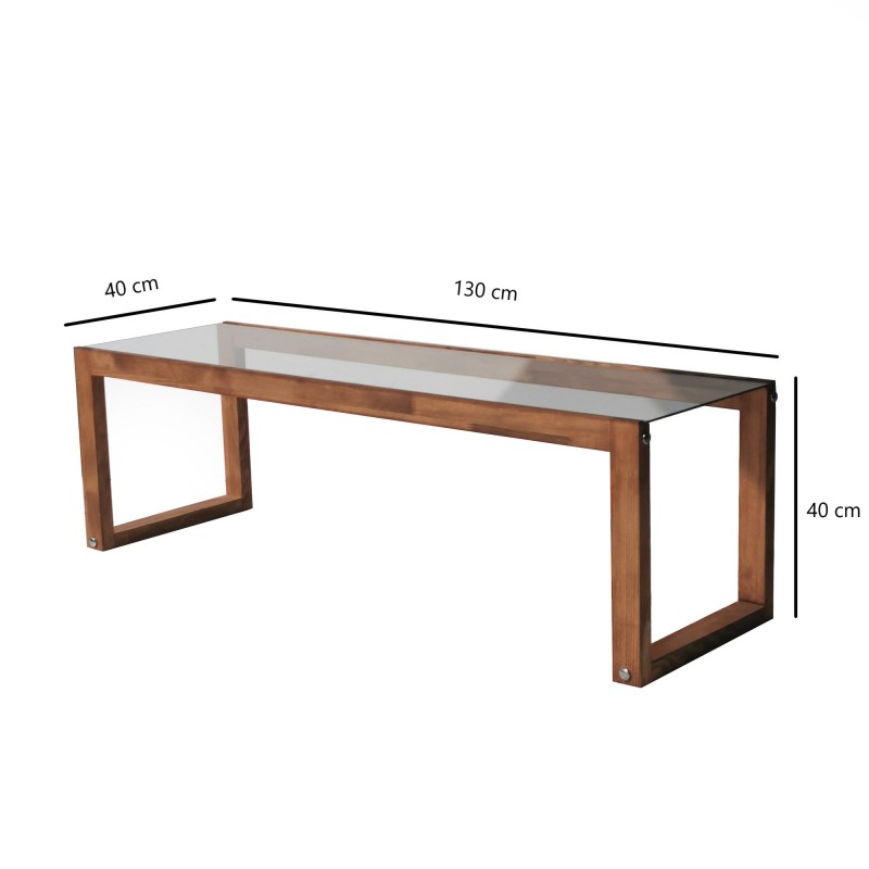 TV Stand Via - Wooden Wooden