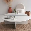 Coffee Table Podium - White White