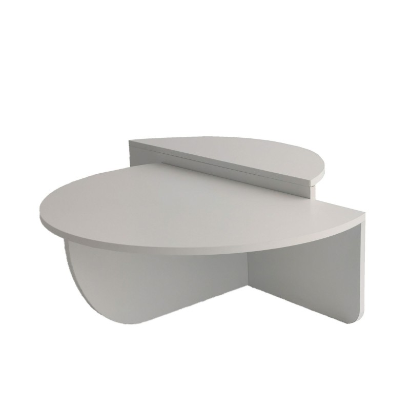 Coffee Table Podium - White White