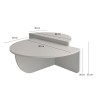 Coffee Table Podium - White White