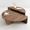 Coffee Table Podium - Walnut Walnut