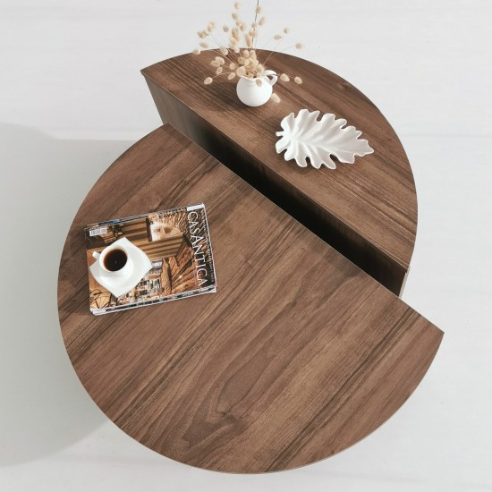 Coffee Table Podium - Walnut Walnut