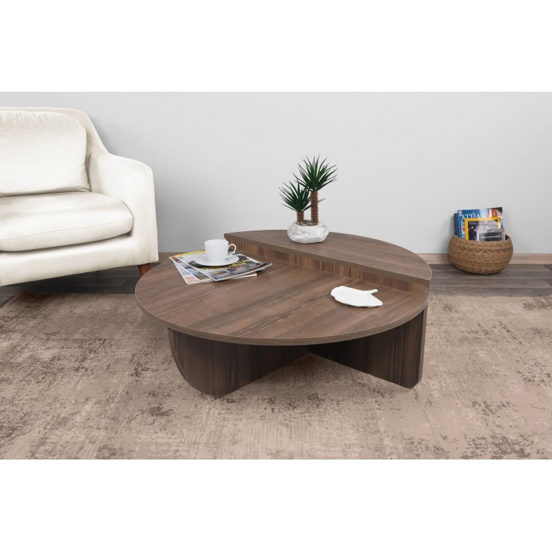 Coffee Table Podium - Walnut Walnut
