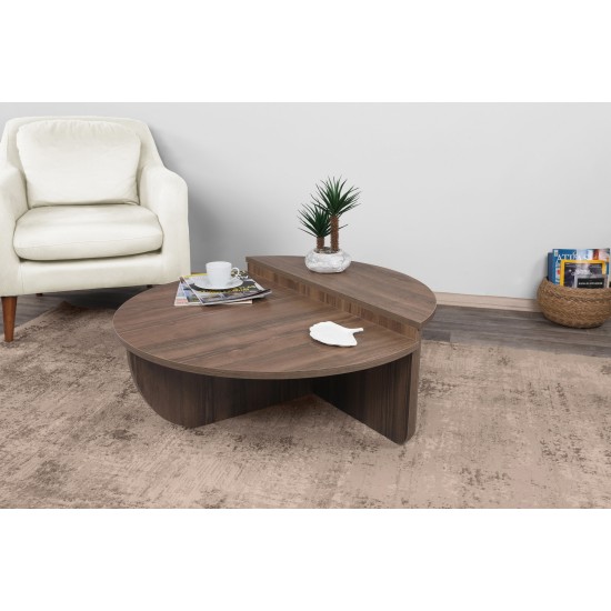 Coffee Table Podium - Walnut Walnut
