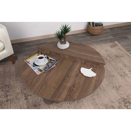 Coffee Table Podium - Walnut Walnut