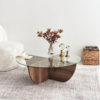 Coffee Table Lily - Walnut Walnut