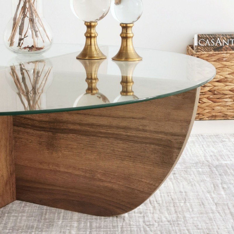 Coffee Table Lily - Walnut Walnut