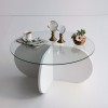 Coffee Table Bubble - White White