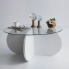 Coffee Table Bubble - White White