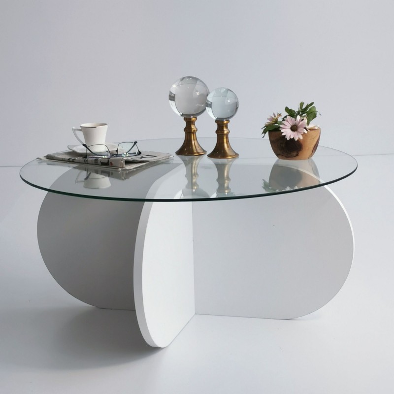 Coffee Table Bubble - White White