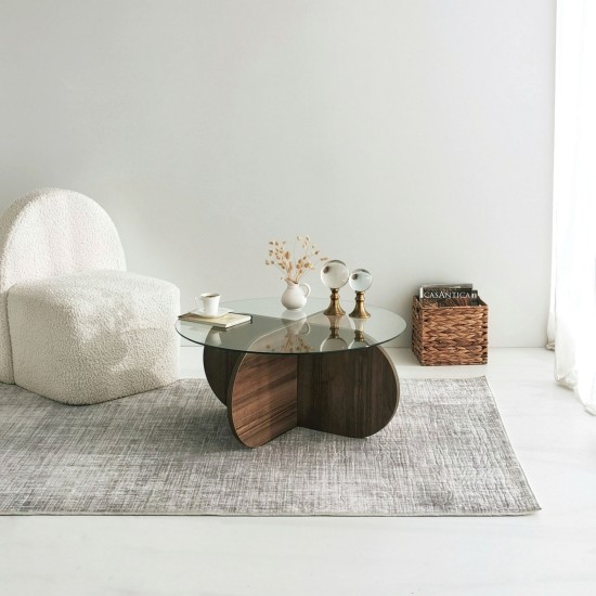 Coffee Table Bubble - Walnut Walnut