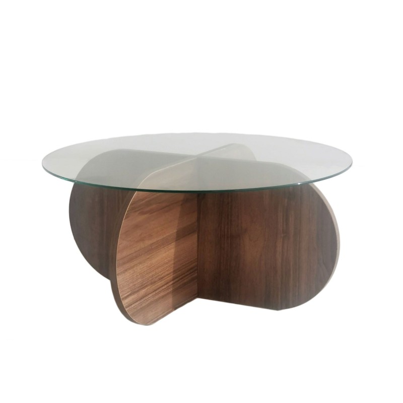 Coffee Table Bubble - Walnut Walnut