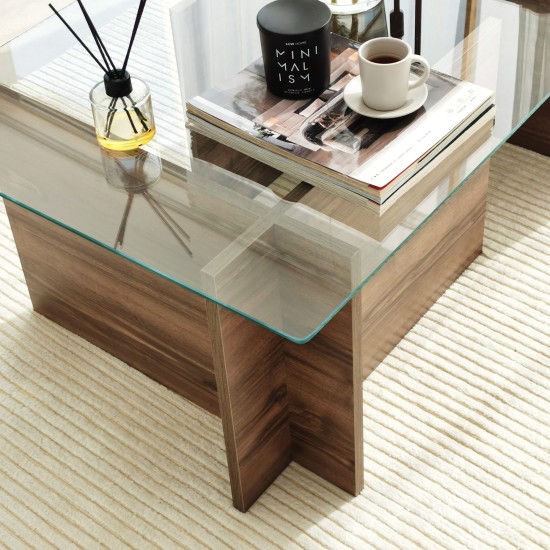 Coffee Table New Escape - Walnut Walnut Coffee Table New Escape - Walnut Walnut