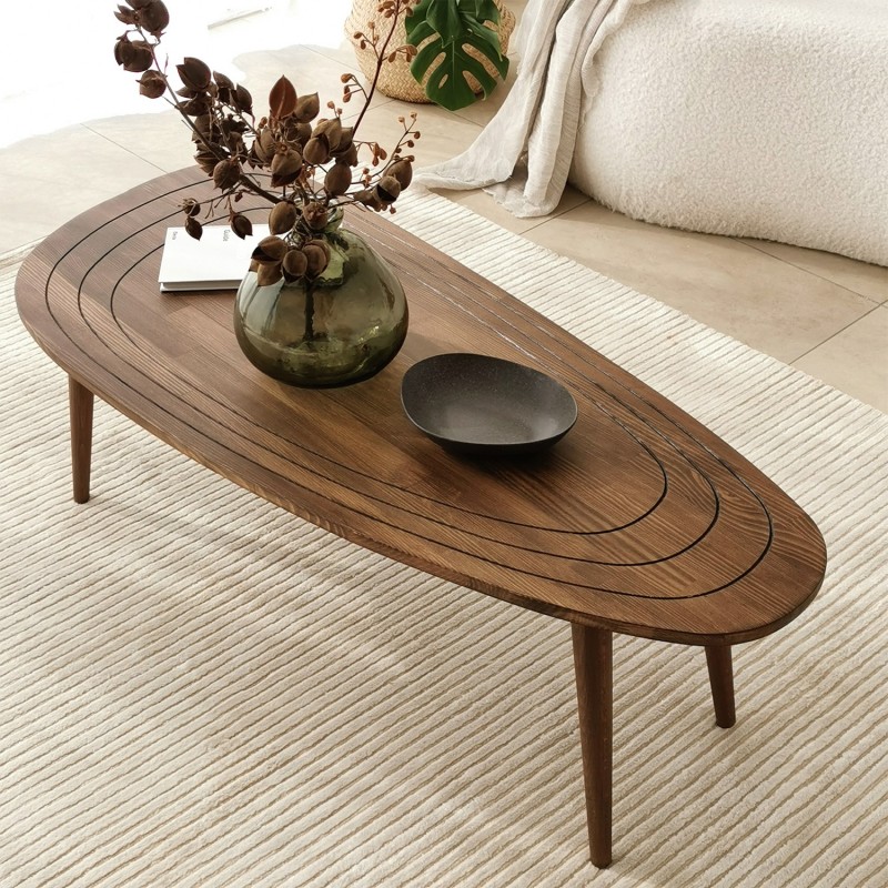 Hanah Home Coffee Table Sweet - Walnut Walnut