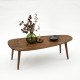Coffee Table Sweet - Walnut Walnut Hanah Home Coffee Table Sweet - Walnut Walnut
