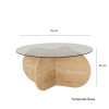 Coffee Table Bubble - Sapphire Oak, Fume Oak
Fume