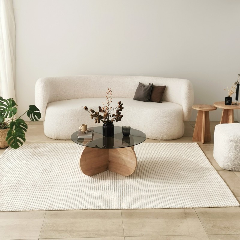 Coffee Table Bubble - Sapphire Oak, Fume Oak
Fume