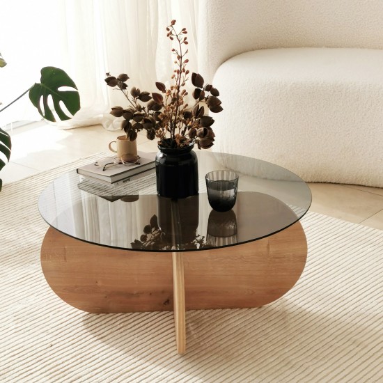 Coffee Table Bubble - Sapphire Oak, Fume Oak
Fume Coffee Table Bubble - Sapphire Oak, Fume Oak
Fume