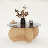 Coffee Table Bubble - Sapphire Oak, Fume Oak
Fume