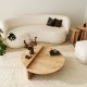 Coffee Table Podium - Sapphire Oak Sapphire Oak Coffee Table Podium - Sapphire Oak Sapphire Oak