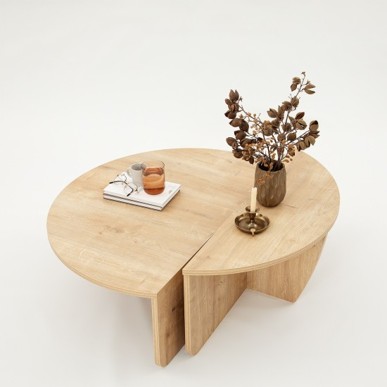 Coffee Table Podium - Sapphire Oak Sapphire Oak Coffee Table Podium - Sapphire Oak Sapphire Oak