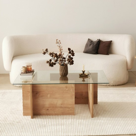 Coffee Table Escape - Sapphire Oak Sapphire Oak Coffee Table Escape - Sapphire Oak Sapphire Oak