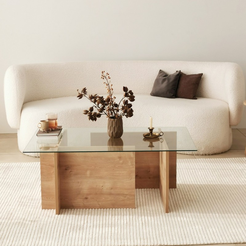 Coffee Table Escape - Sapphire Oak Sapphire Oak
