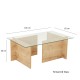 Coffee Table Escape - Sapphire Oak Sapphire Oak Coffee Table Escape - Sapphire Oak Sapphire Oak