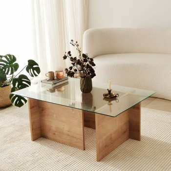 Coffee Table Escape - Sapphire Oak Sapphire Oak